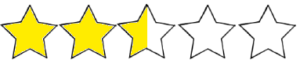2.5/5 Stars